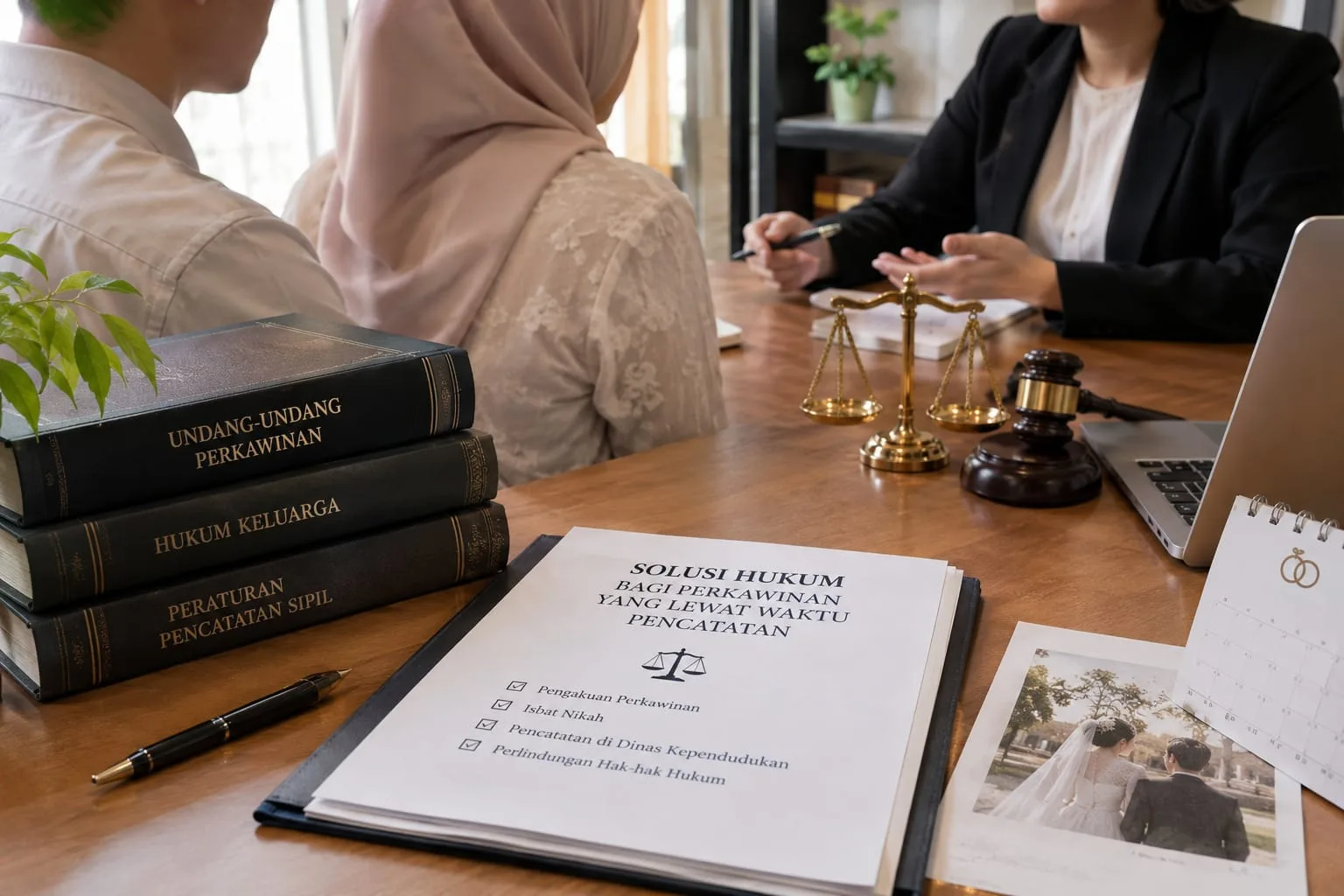 MENEMUKAN SOLUSI HUKUM BAGI PERKAWINAN YANG LEWAT WAKTU PENCATATAN